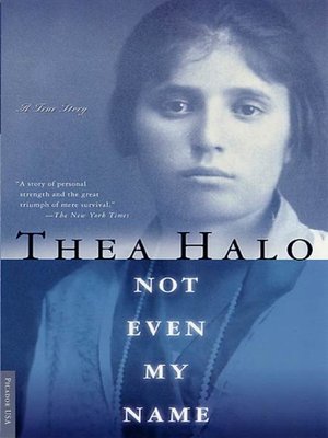 cover image of Not Even My Name